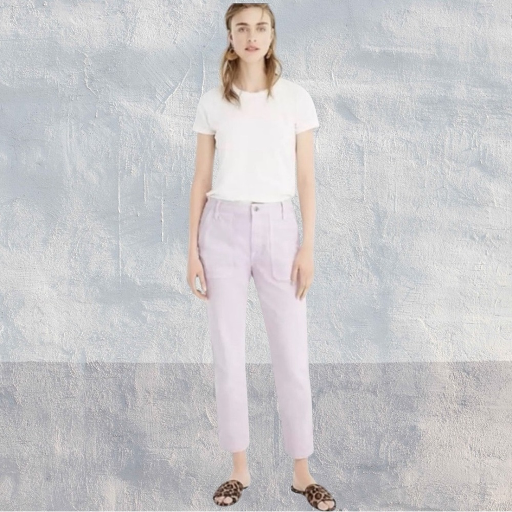 J. Crew Straight Leg Crop Jeans